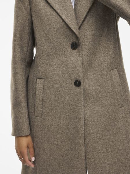 Vicladuia Button Coat Falcon VILA