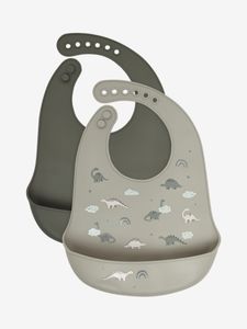 Hovedbilde Silicon Bibs 2pk Dried Sage Celavi