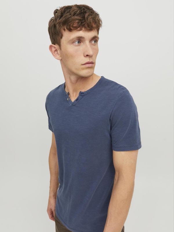 T-Skjorte Split Neck Tee SS Navy Blazer Jack & Jones