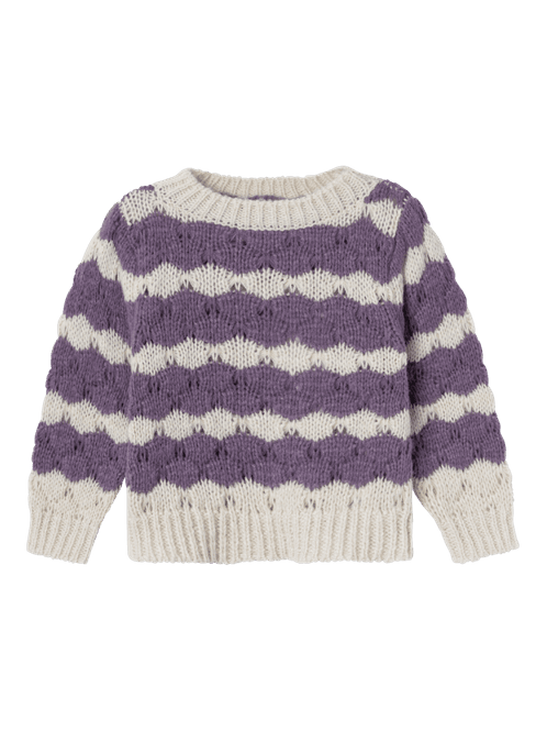 Hovedbilde Nebib Langermet Knit Arctic Dusk Name It