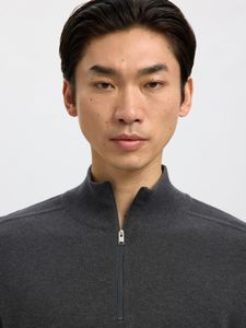 Hovedbilde Berg LS Half Zip Antracit Melange Selected Homme