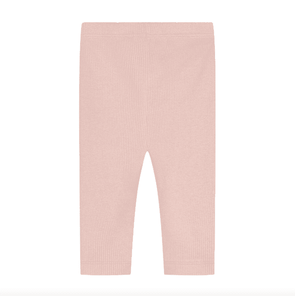 Leggings Rib Silver Pink Minymo