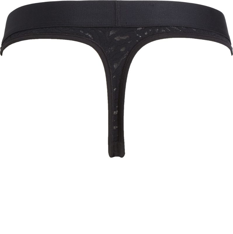 Lace Thong Black Calvin Klein 
