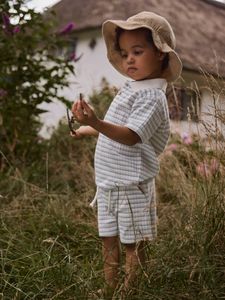 Hovedbilde Haldur Loose Shorts Coconut Milk Lil Atelier