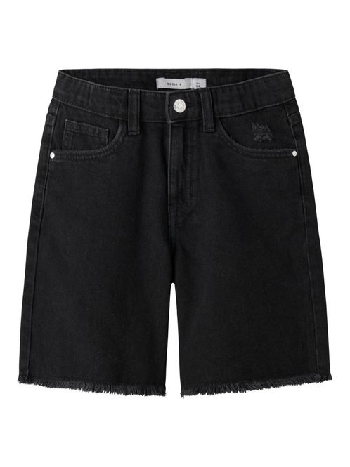 Hovedbilde Bella HW Denim Shorts Black Denim Name It