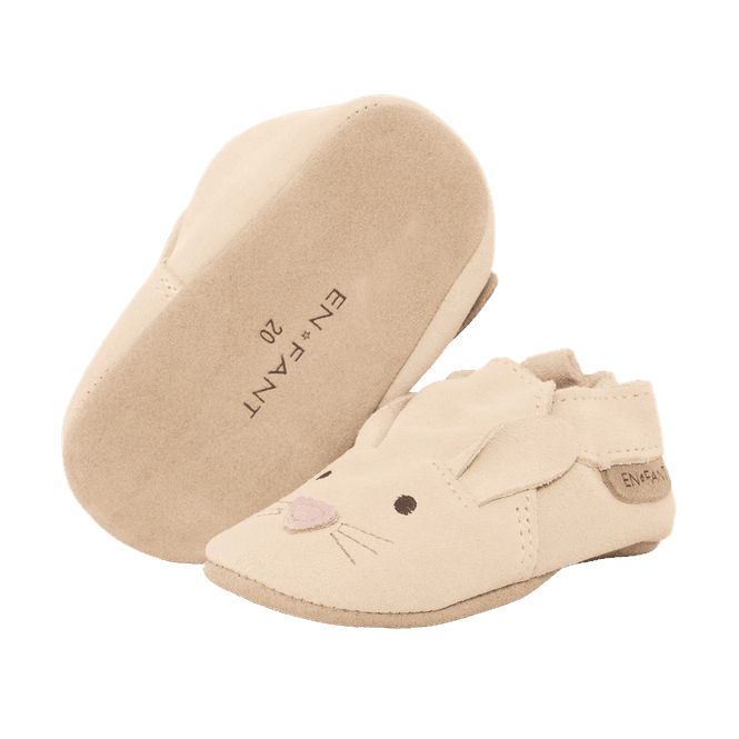 Hovedbilde Slippers Suede Animal Sandshell En Fant