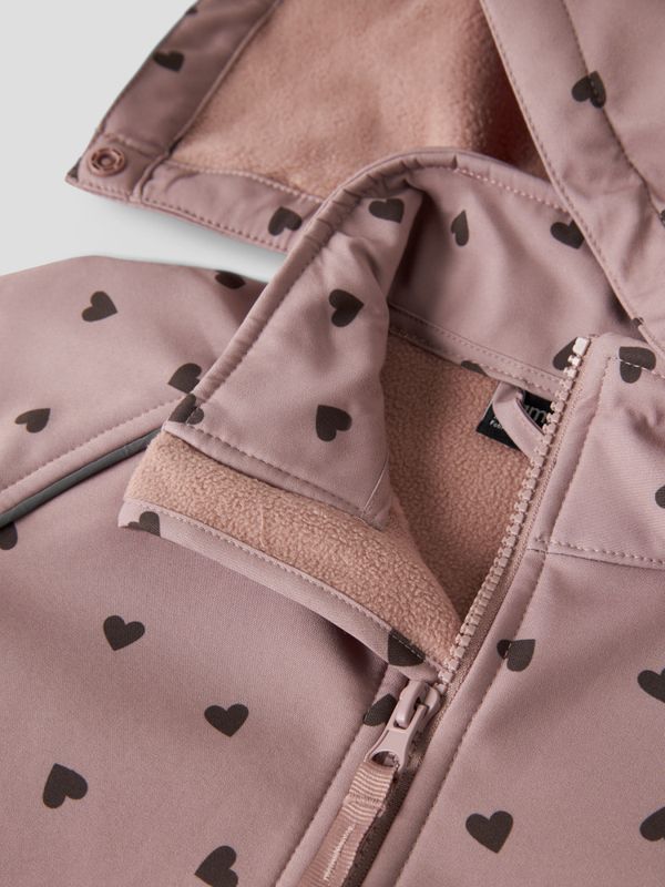 Softshelldress Alfa Woodrose Hearts Name It 