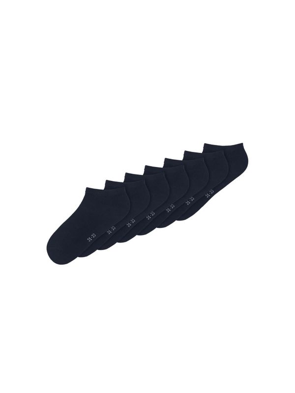 Ancle Socks Black 7pk Name It 