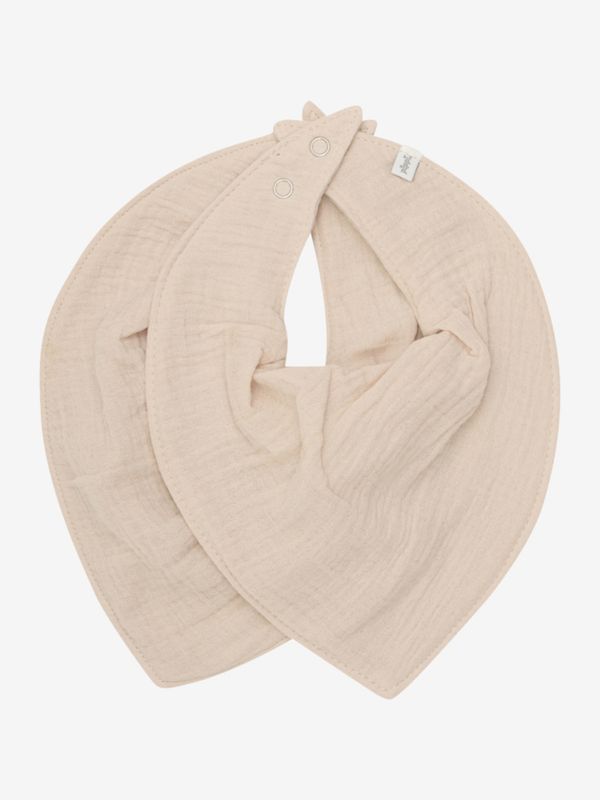 Pippi Bib Muslin 2-Pack Doeskin 