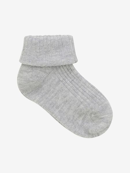 Baby Sock Rib 3pk Winter Sky Minymo 