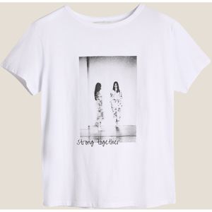 Hovedbilde T-Skjorte Basic Famous White Line Of Oslo