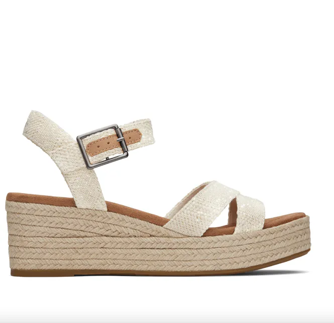 Hovedbilde Toms Audrey Canvas White Ratio