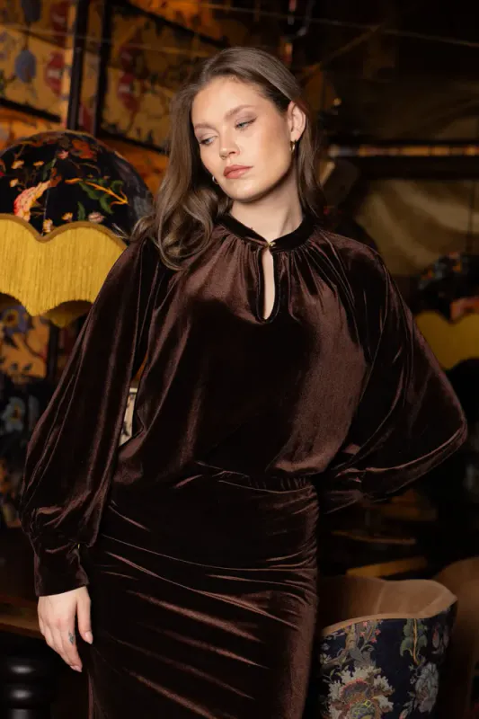 Amina Skirt Brown Secrets By B