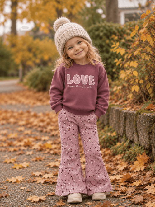 Hovedbilde Oceana Flared Legging Lilas Name It 