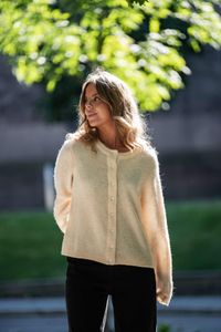 Hovedbilde Vilory O-Neck Knit Cardigan Sandshell VILA