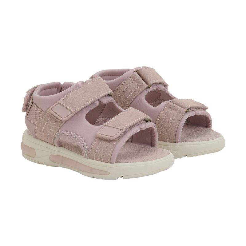 Sandal Velcro Light Sepia Rose En Fant
