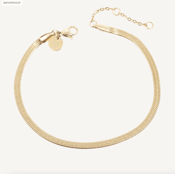 Hovedbilde Armbånd, unisex, Steel snake chain, Gull A&C Oslo