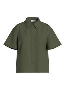Hovedbilde Viprisilla SS Shirt Olivine VILA 