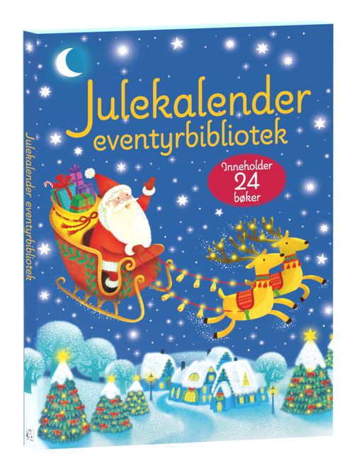 Hovedbilde Julekalender Eventyrbibliotek 24 bøker 