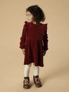 Hovedbilde Saga Langermet Kjole Red Dahlia Lil Atelier 