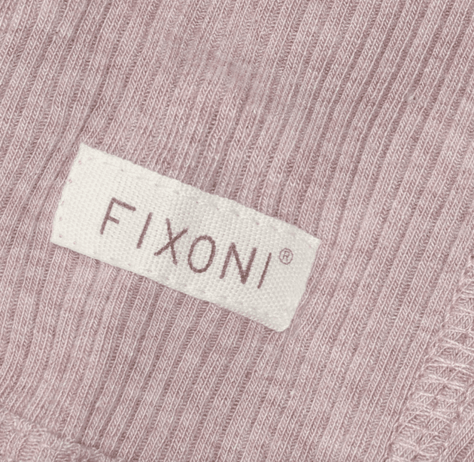 Hovedbilde Nyfødt Lue Pale Mauve Melange Fixoni