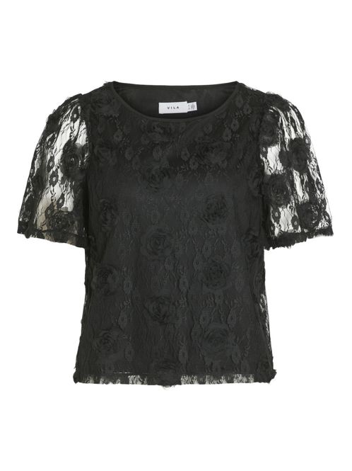 Hovedbilde  Vidahla SS Rose Top Black VILA