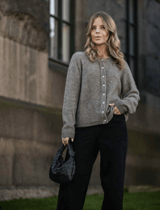 Hovedbilde Vilory O-Neck Knit Cardigan Falcon VILA