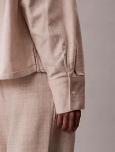 Hovedbilde Flanellskjorte Pysj Beige Calvin Klein