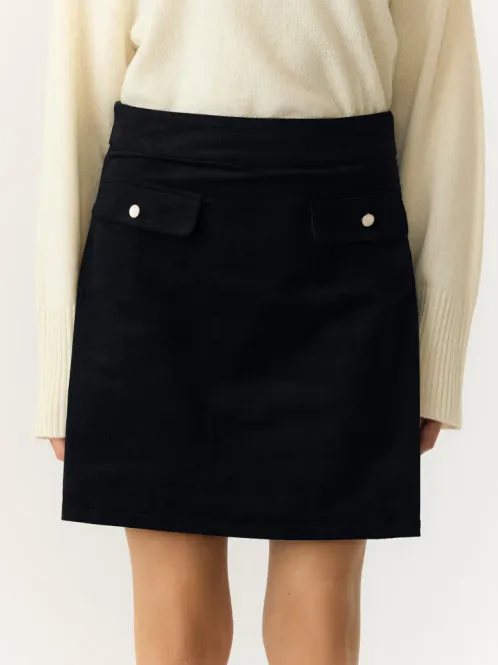 Hovedbilde Cora Short Skirt Black YAS