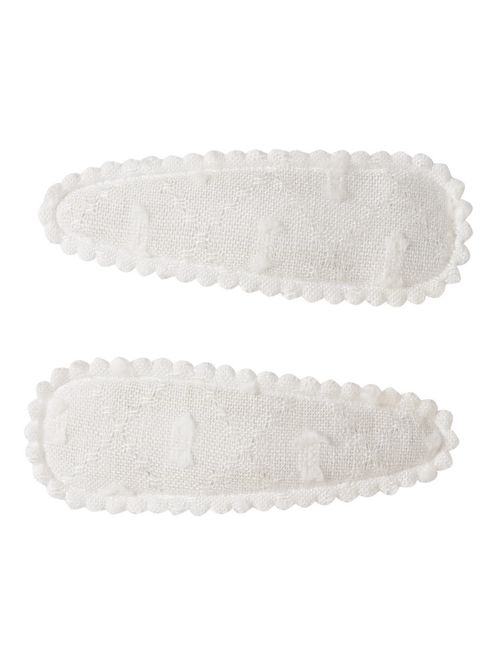 Hovedbilde Hace 2pk Hair Clip Coconut Milk Lil Atelier
