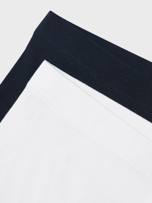 Hovedbilde Vivian 2pk Solid Shorts Legging White & Dark ...