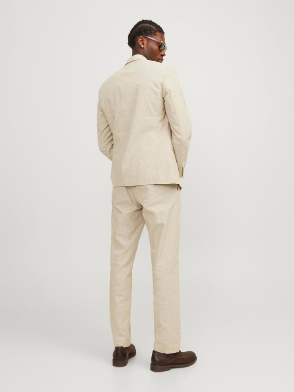 Rivera Linen Trouser Slim Fit Travertine Jack & Jones