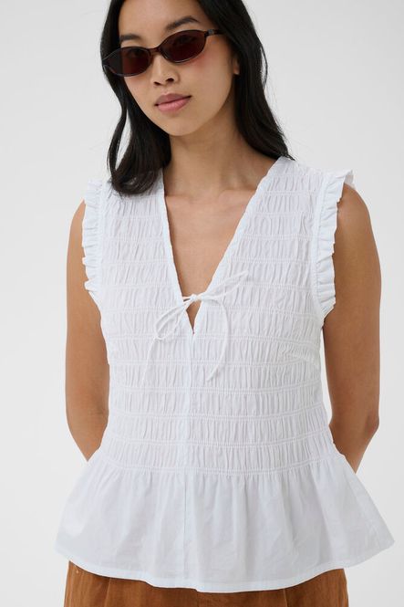 Hovedbilde BorgnyPW Top Bright White Part Two