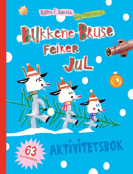 Aktivitetsbok Bukkene Bruse Feirer Jul
