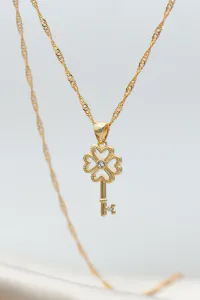 Hovedbilde Manifestation Key Necklace Secrets By B