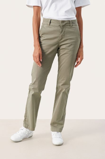 Hovedbilde SoffynPW Pants Vetiver Part Two 