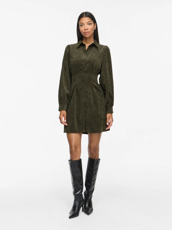 Vicordu LS Shirt Dress Forest Night VILA