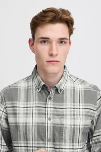 Hovedbilde Flanellskjorte Anton Pewter Mic Casual Friday 