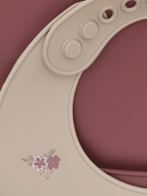 Hovedbilde Silicon Bibs 2pk Rose Taupe Celavi 