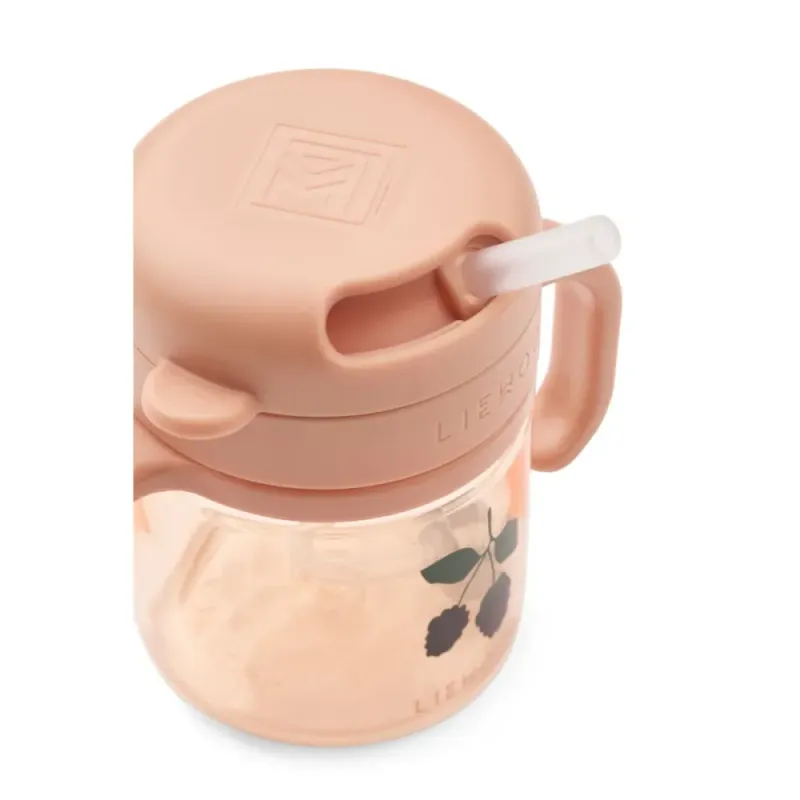 Kai Tritran Straw Cup Berry / Pale Tuscany Liewood