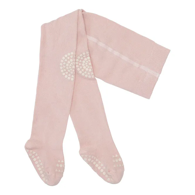 Hovedbilde Kravle Strømpebukser Bomull Soft Pink GoBabyGo