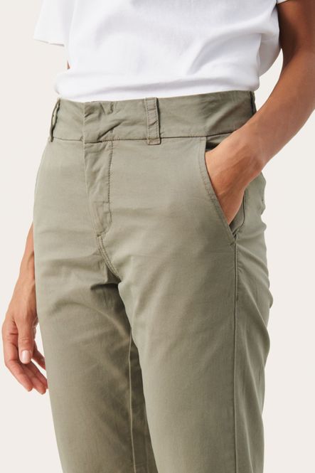 Hovedbilde SoffynPW Pants Vetiver Part Two 