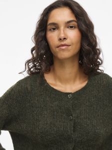 Hovedbilde Vipretty O-Neck Pointelle Cardigan Deep Depths ...
