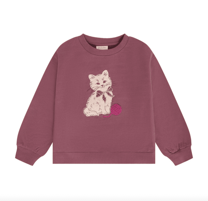 Hovedbilde Sweatshirt Langermet Crushed Berry Minymo