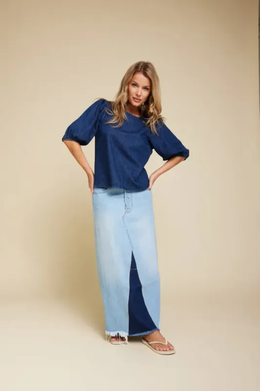 Buffalo Denim Skirt Line Of Oslo