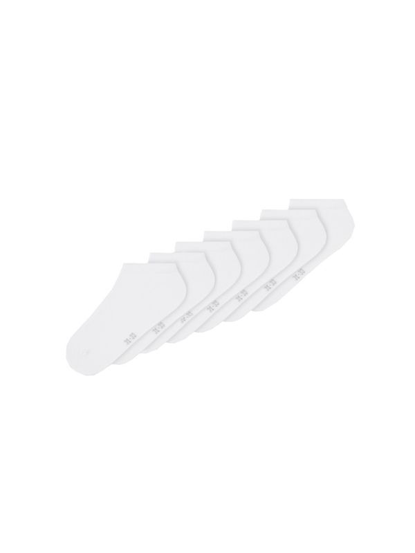 Ancle Socks White 7pk Name It