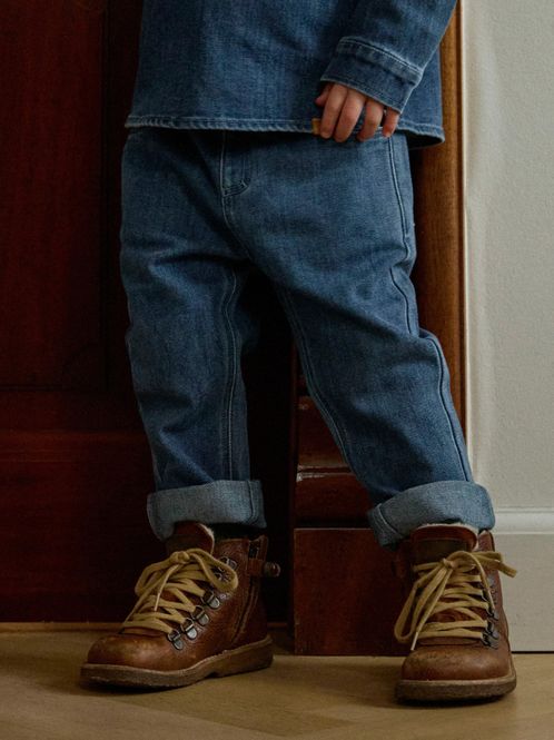 Hovedbilde Jeans Obello Loose Dark Blue Denim Lil Atelier