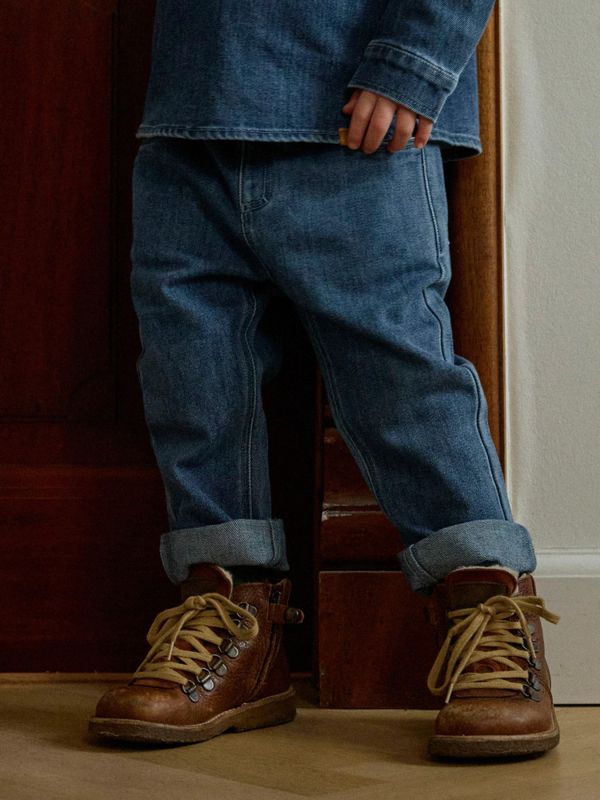 Jeans Obello Loose Dark Blue Denim Lil Atelier