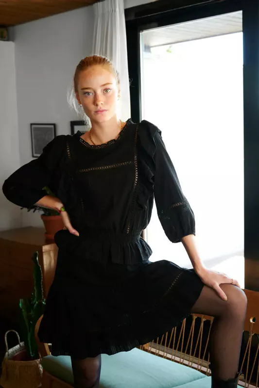 Lucca Skirt Black Noella