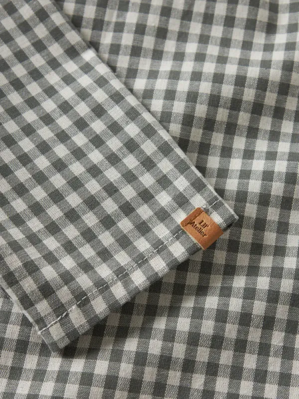 Roanne Loose Shirt Mulled Basil Lil Atelier